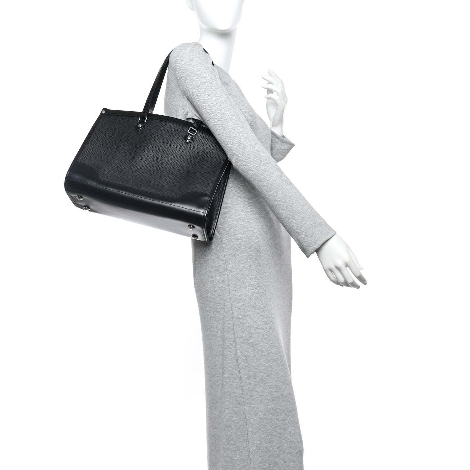Louis Vuitton Epi Madeleine GM Black 2 of 13