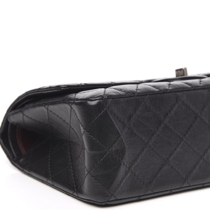 Chanel Aged Calfskin Quilted 2.55 Reissue 226 Flap Black 8 of 11