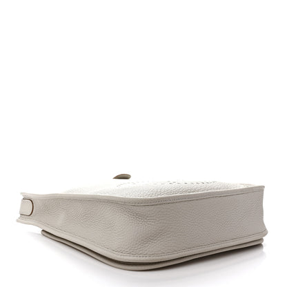 Hermes Taurillon Clemence Evelyne III PM Gris Perle 4 of 8