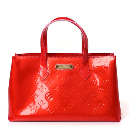 Louis Vuitton Vernis Wilshire PM Orange Sunset 1 of 8