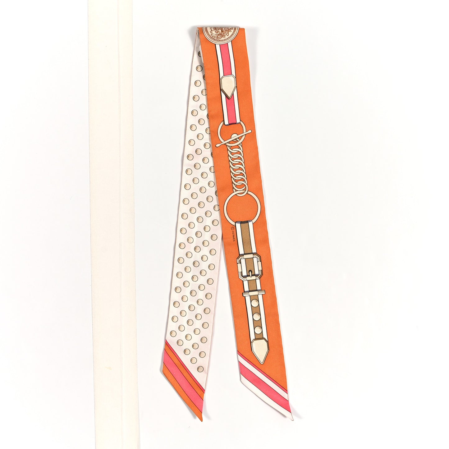 Silk Grand Tralala Twilly Creme Roux Corail