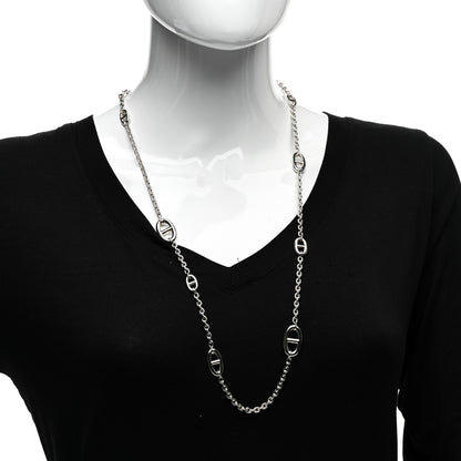 Hermes Sterling Silver Farandole Necklace 80 2 of 5
