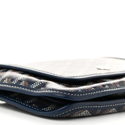 Goyard Goyardine Plumet Wallet Clutch Navy 8 of 9