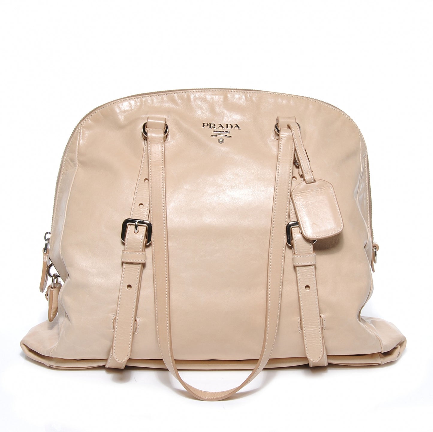 Leather New Look Tote Beige