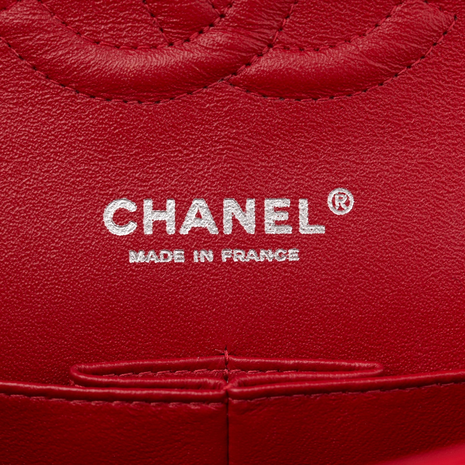 Chanel Caviar Quilted Medium Double Flap Red 6 of 13