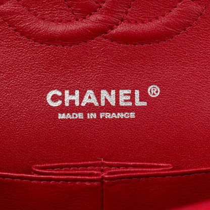 Chanel Caviar Quilted Medium Double Flap Red 6 of 13