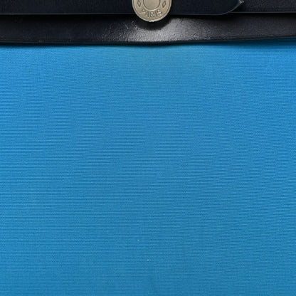 Hermes Vache Hunter Toile Herbag Zip 31 PM Bleu Zanzibar Bleu Indigo 9 of 25
