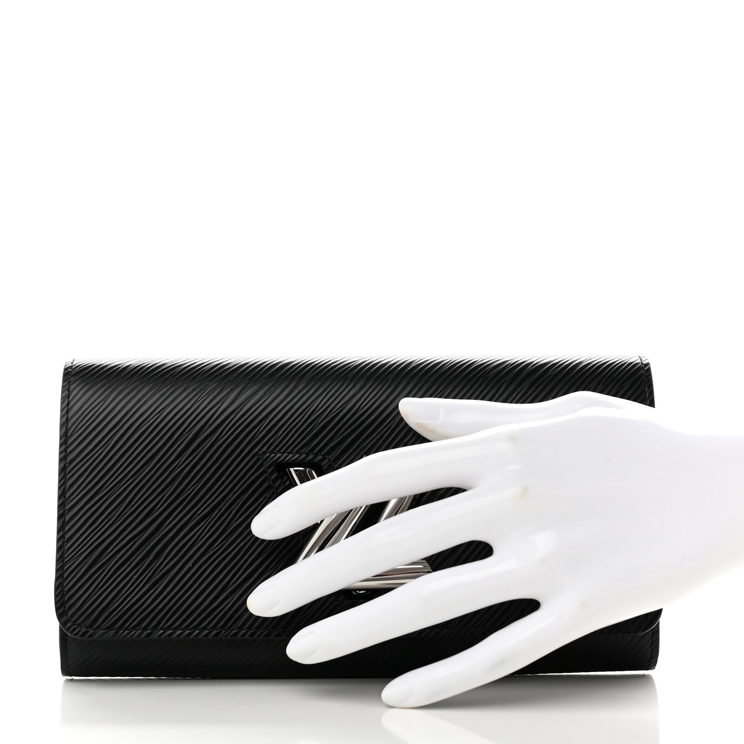 Louis Vuitton Epi Twist Wallet Black 2 of 7