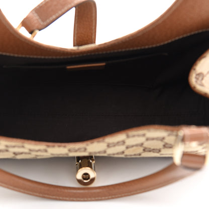 Gucci Monogram Calfskin Bardot Shoulder Bag 5 of 9