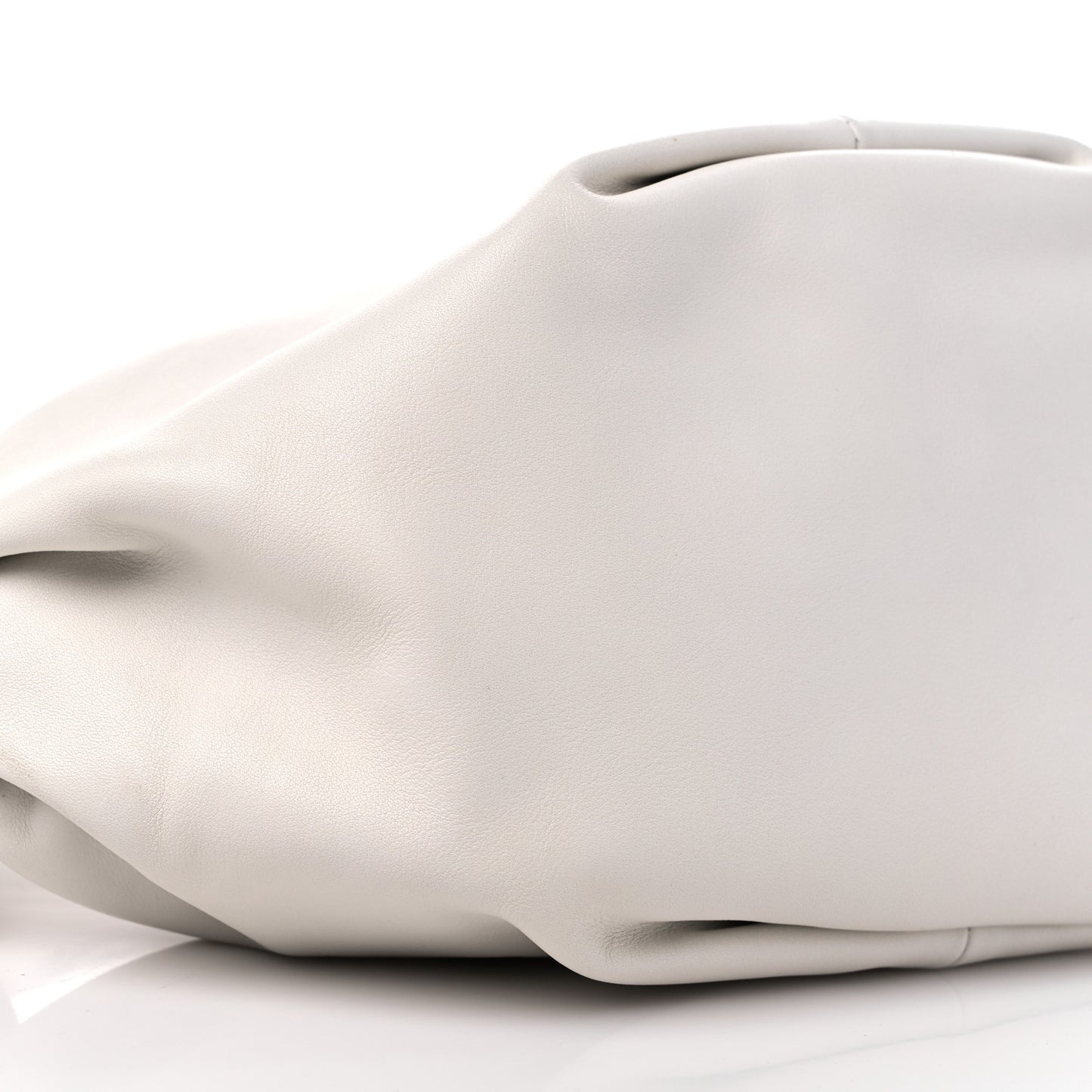 Calfskin Mini Double Knot Bag White