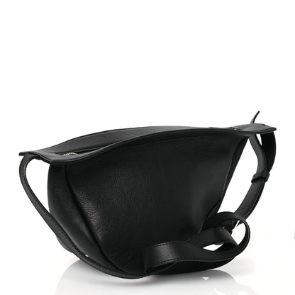 The Row Smooth Calfskin Small Slouchy Banana Bag Black 3 of 11