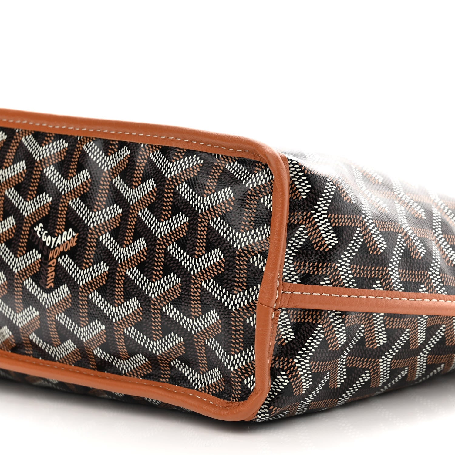 Goyard Goyardine Reversible Mini Anjou Black Gold 11 of 11