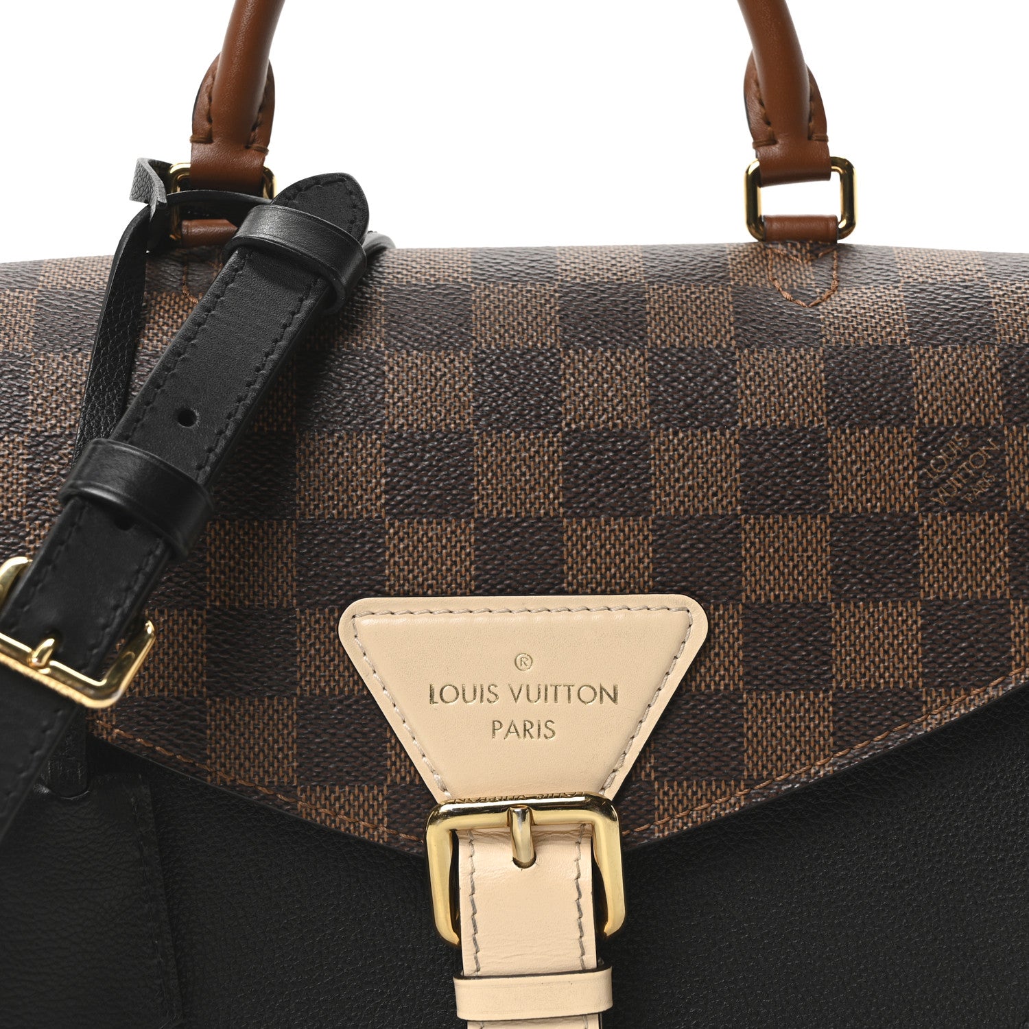 Louis Vuitton Damier Ebene Beaumarchais Black 7 of 10