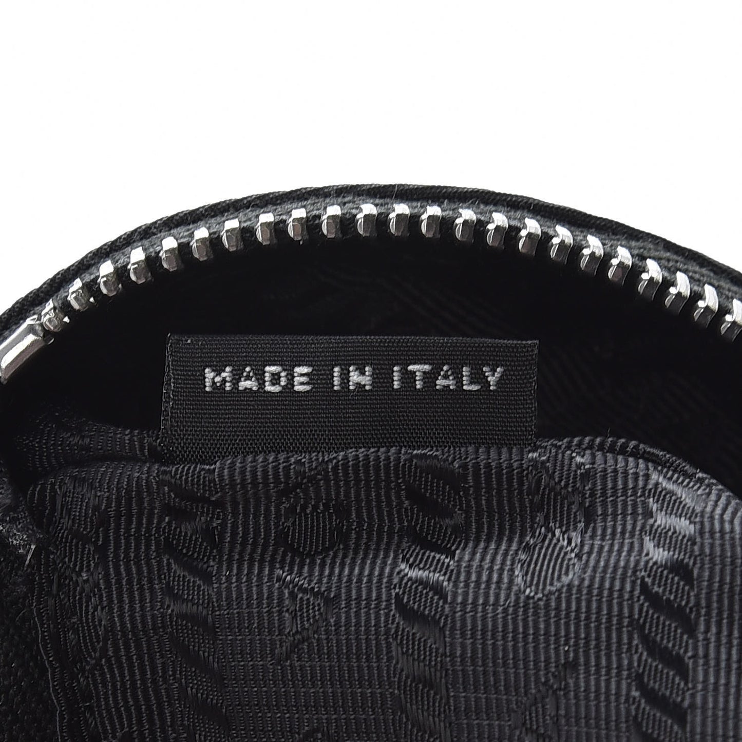 Tessuto Nylon Wrist Pouch Black