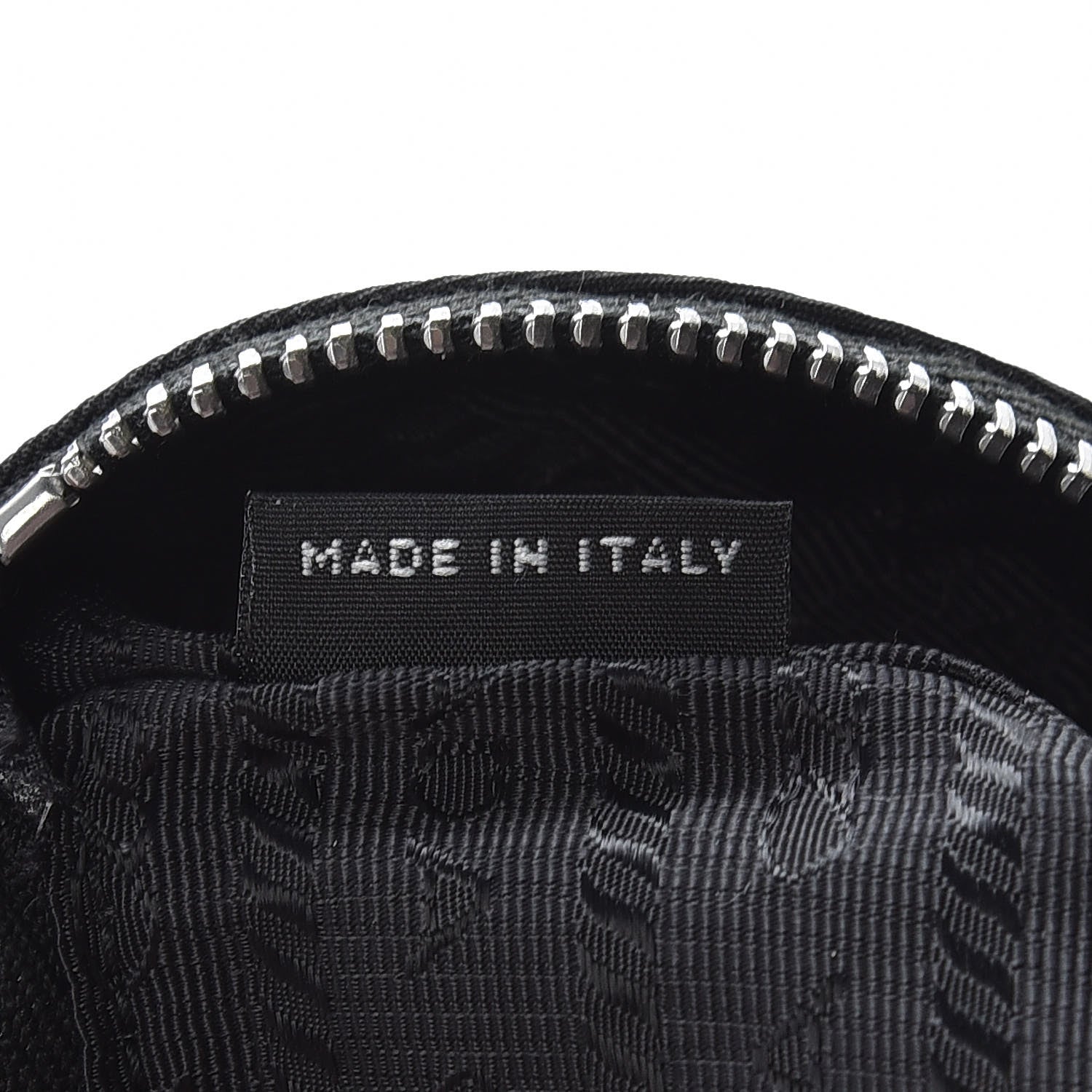 Prada Tessuto Nylon Wrist Pouch Black 6 of 7