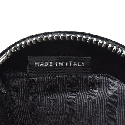 Prada Tessuto Nylon Wrist Pouch Black 6 of 7