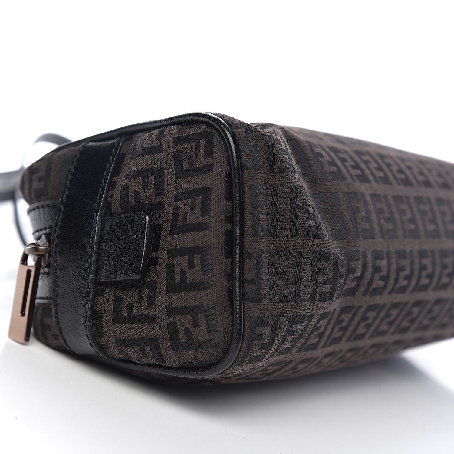 Fendi Zucchino Small Buckle Tote Brown 7 of 8