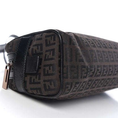 Fendi Zucchino Small Buckle Tote Brown 7 of 8