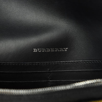 Burberry House Check Tartan Mix Hampshire Crossbody Antique Yellow Black 6 of 12
