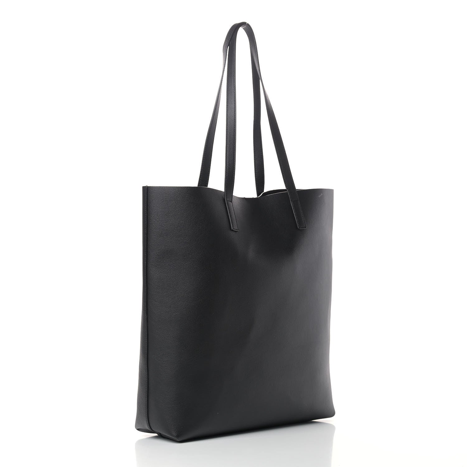 Saint Laurent Calfskin Medium Shopping Tote Black 5 of 11