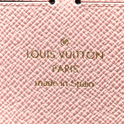 Louis Vuitton Monogram Clemence Wallet Rose Ballerine 6 of 11