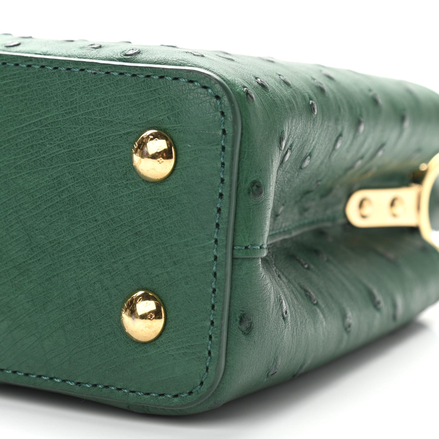 Ostrich Capucines Mini Mint