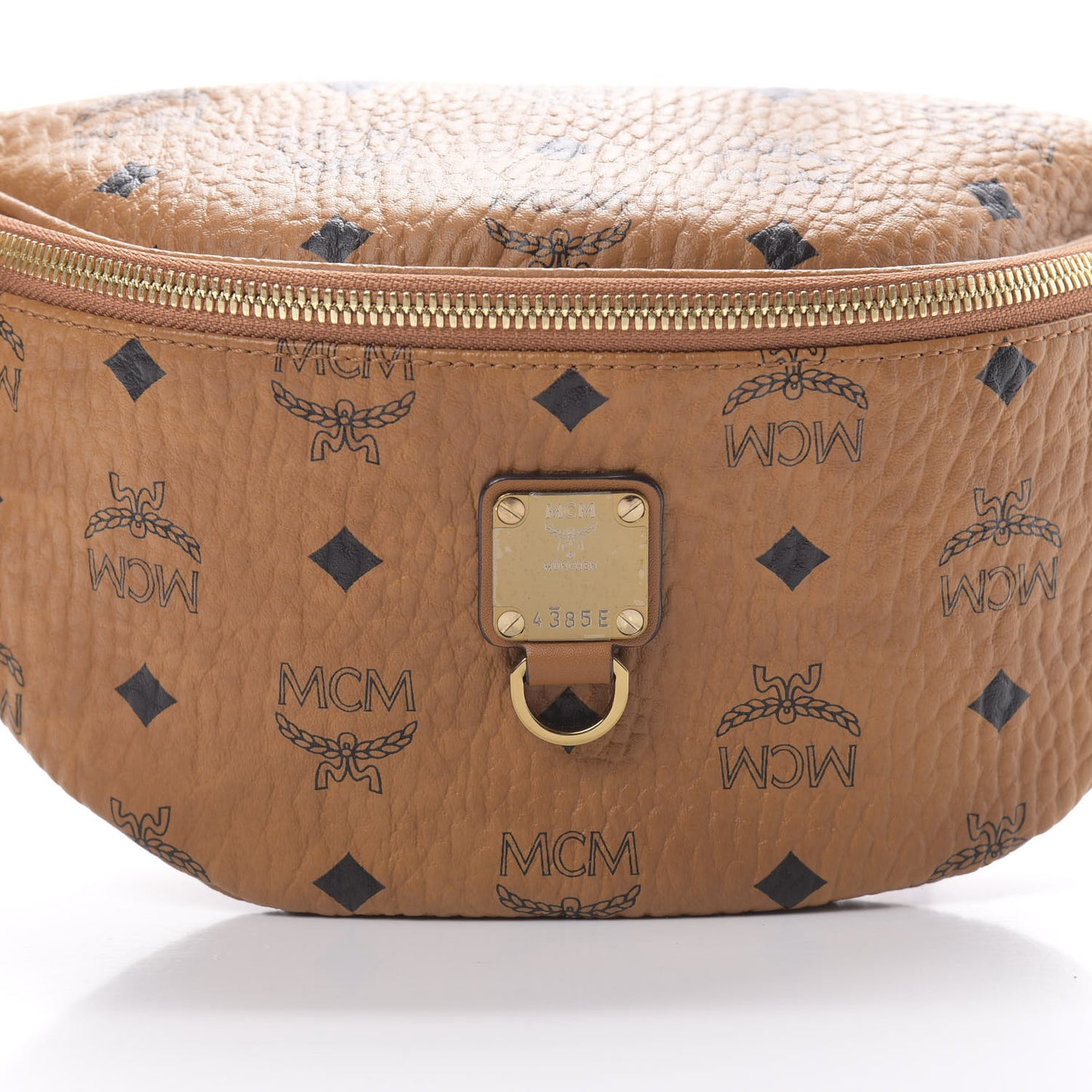 Visetos Small Fusten Belt Bag Cognac