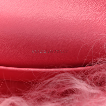 Chanel Shearling Lambskin CC Hook Card Holder Pink 7 of 8