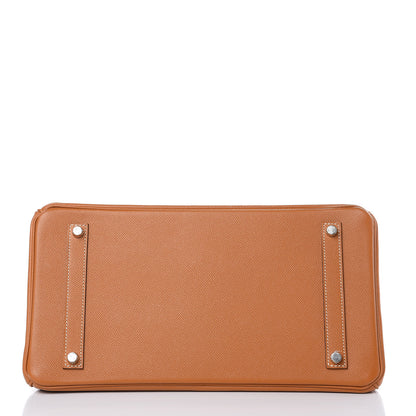 Hermes Epsom Birkin 35 Toffee 6 of 31