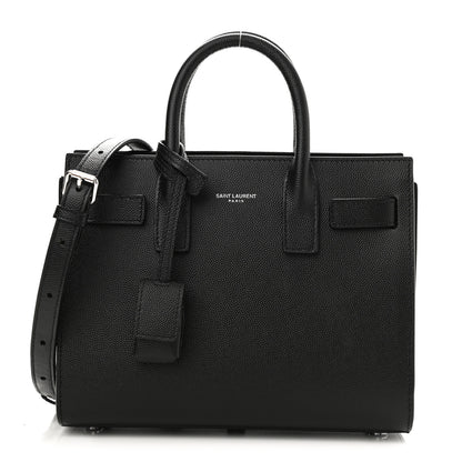 Saint Laurent Grain De Poudre Nano Sac De Jour Black 1 of 8