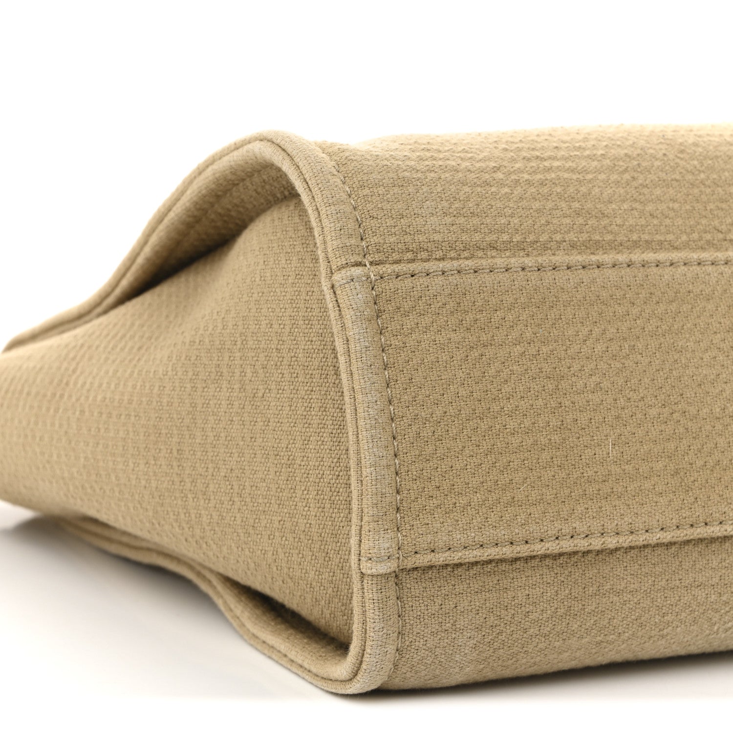 Chanel Canvas Small Deauville Tote Beige 10 of 13