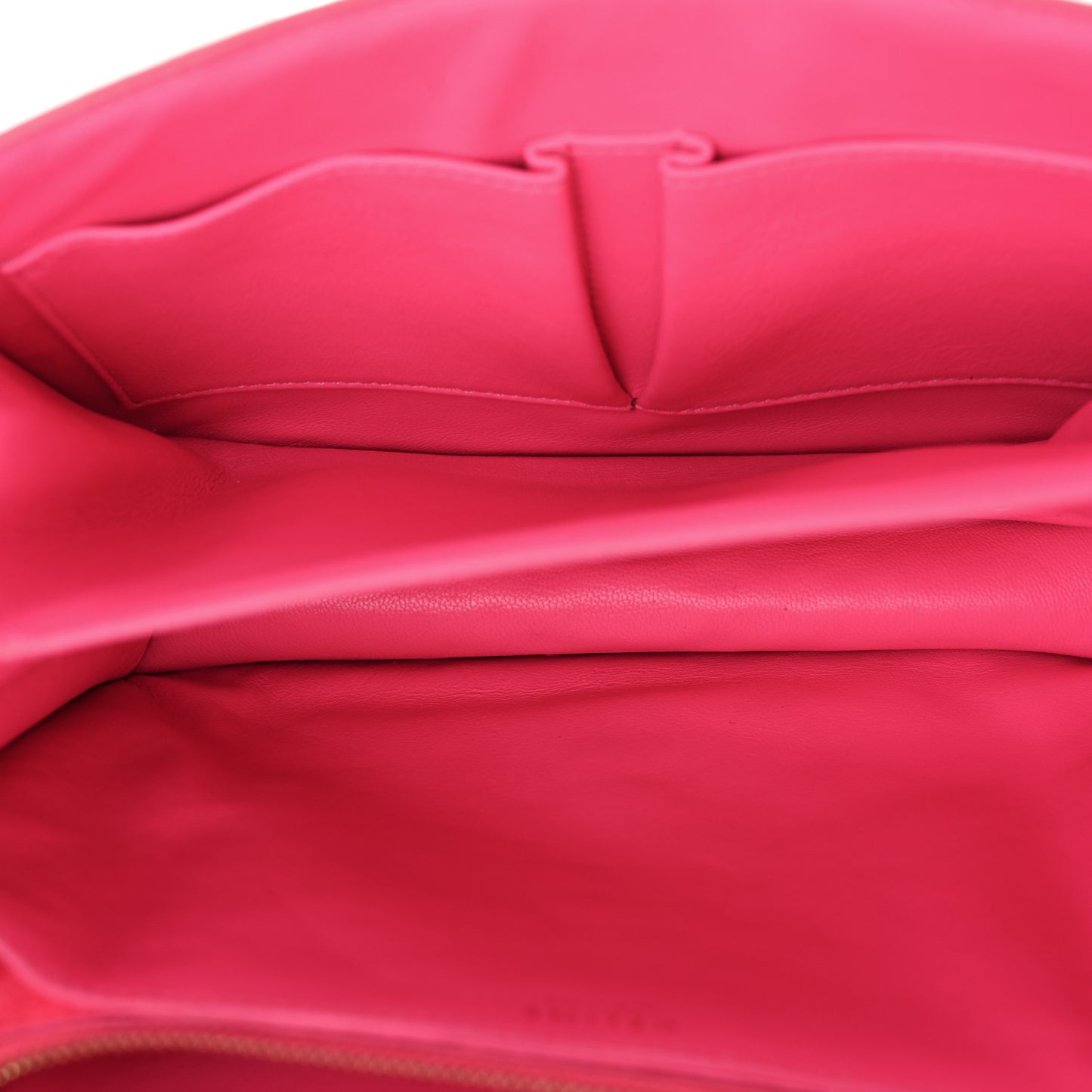 Snakeskin Medium Classic Box Flap Pink