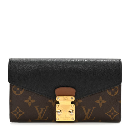Louis Vuitton Monogram Pallas Wallet Black 1 of 10