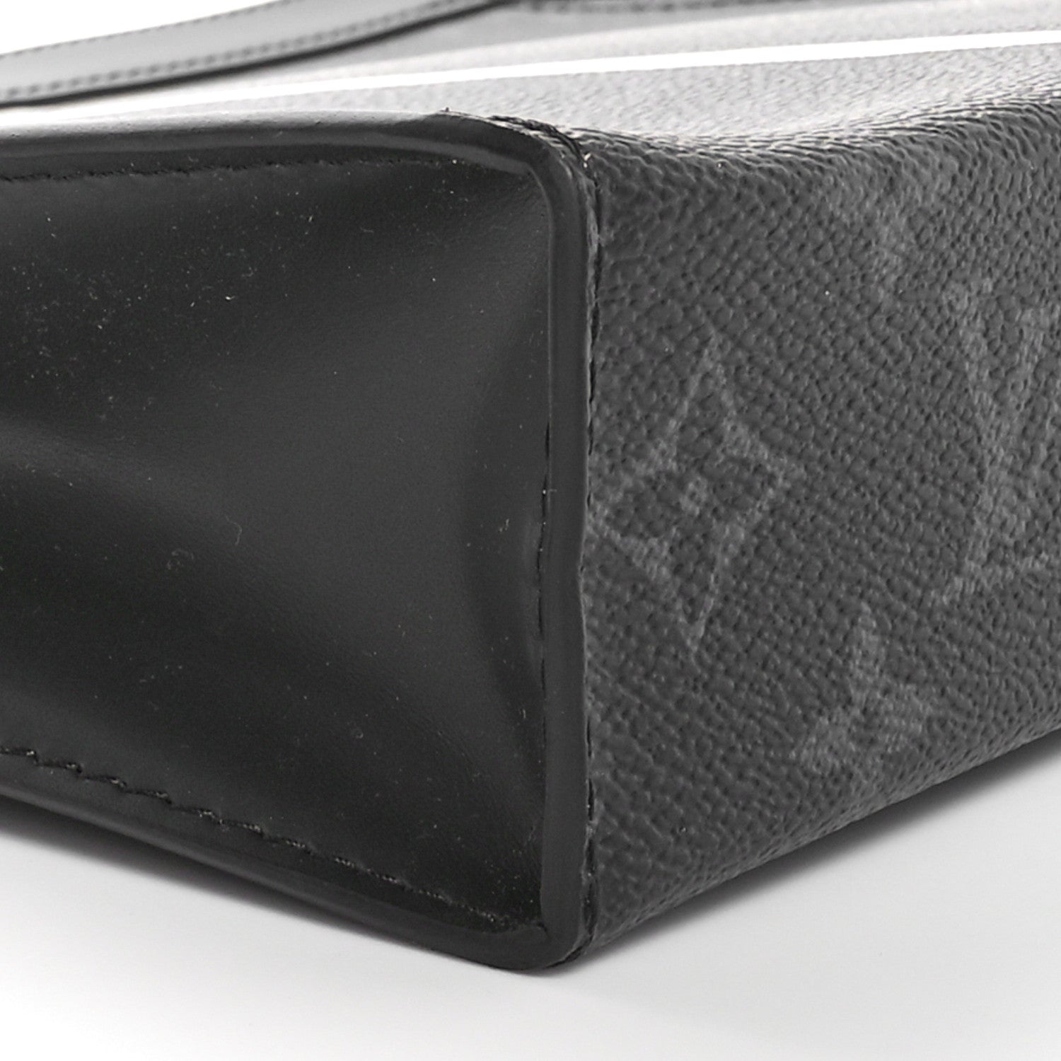 Louis Vuitton X FUJIWARA Monogram Eclipse Flash Pochette Voyage MM 8 of 9