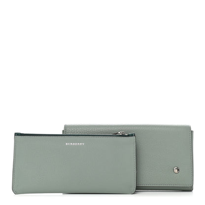 Burberry Calfskin Phone Wallet Smokey Green 1 of 9