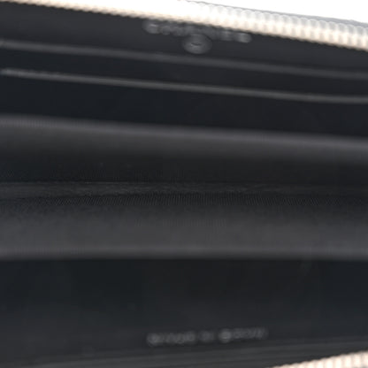Chanel Caviar Quilted Medium Zip Around Wallet Black 5 of 8