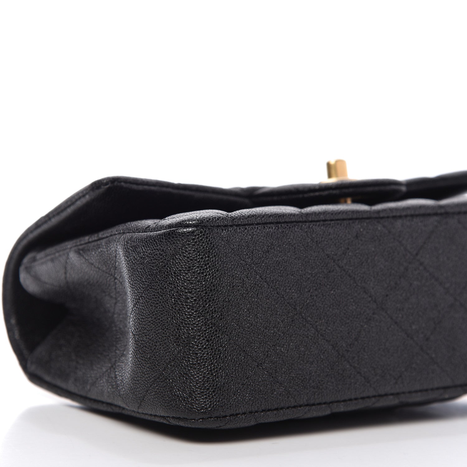 Chanel Caviar Quilted Mini Top Handle Rectangular Flap Black 6 of 9