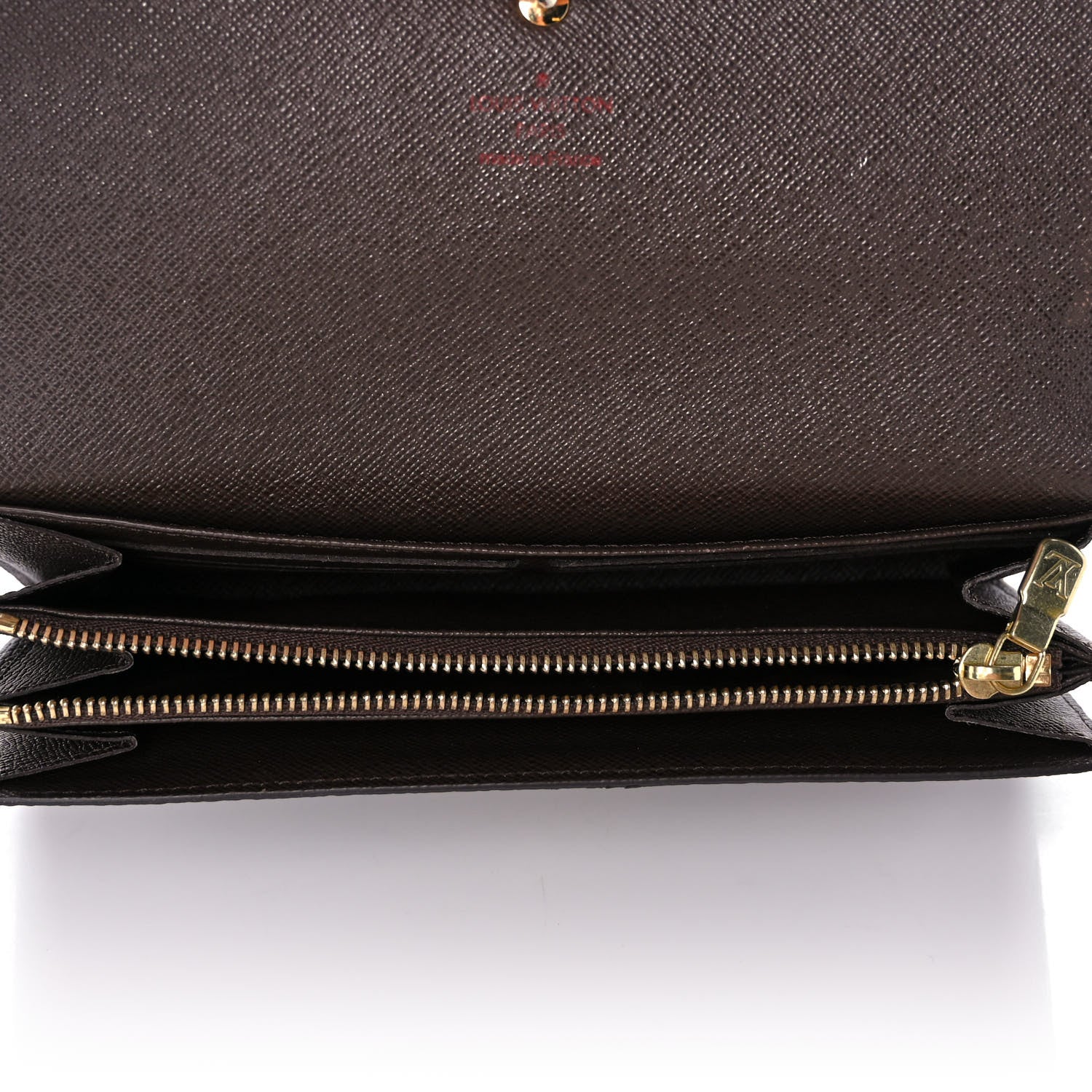 Louis Vuitton Damier Ebene Porte Tresor International Wallet 5 of 10