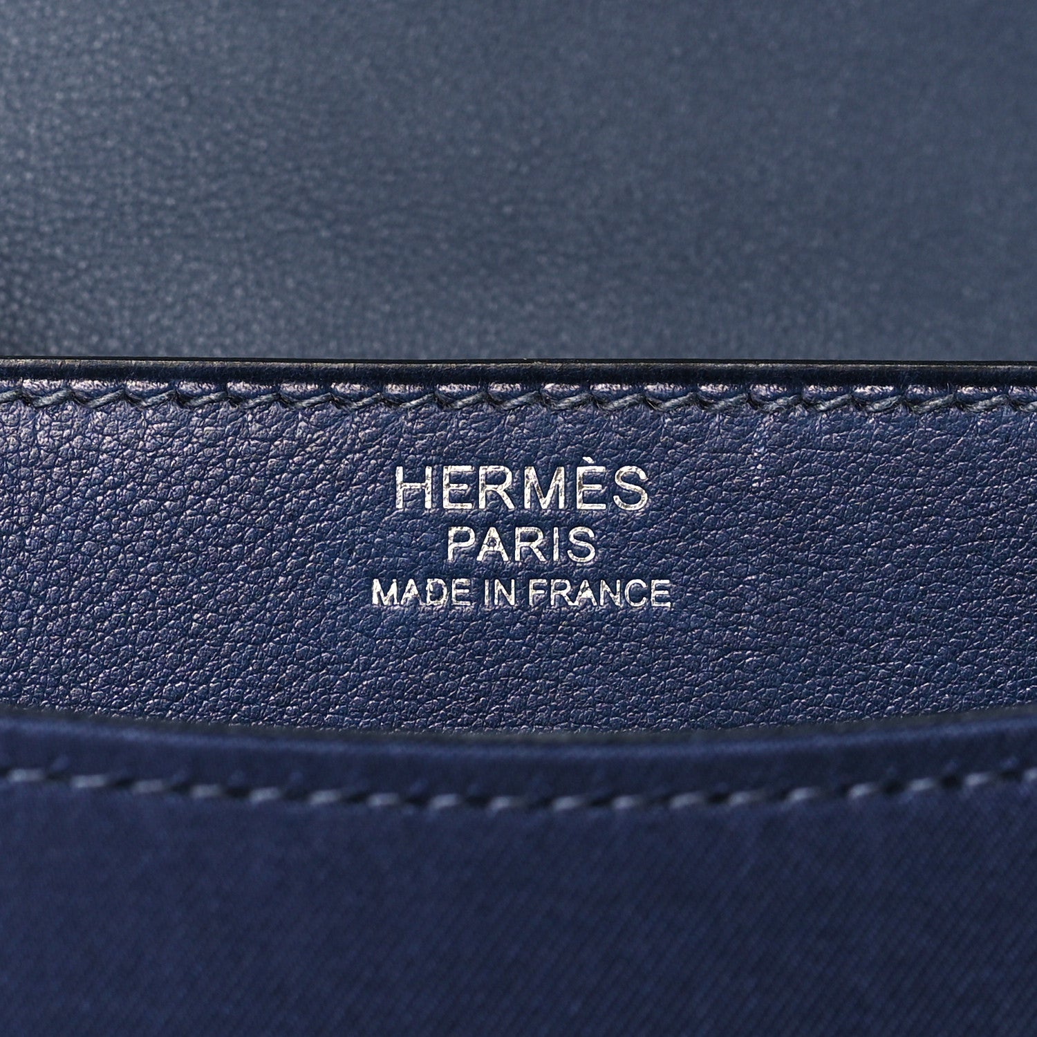 Hermes Silk Constance 18 Bleu Nuit 7 of 11