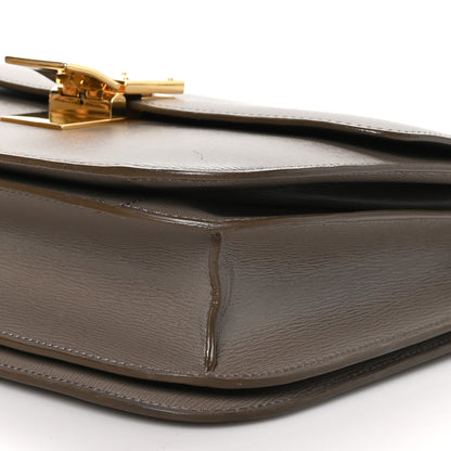 Celine Liege Calfskin Medium Classic Box Flap Bag Taupe 11 of 12