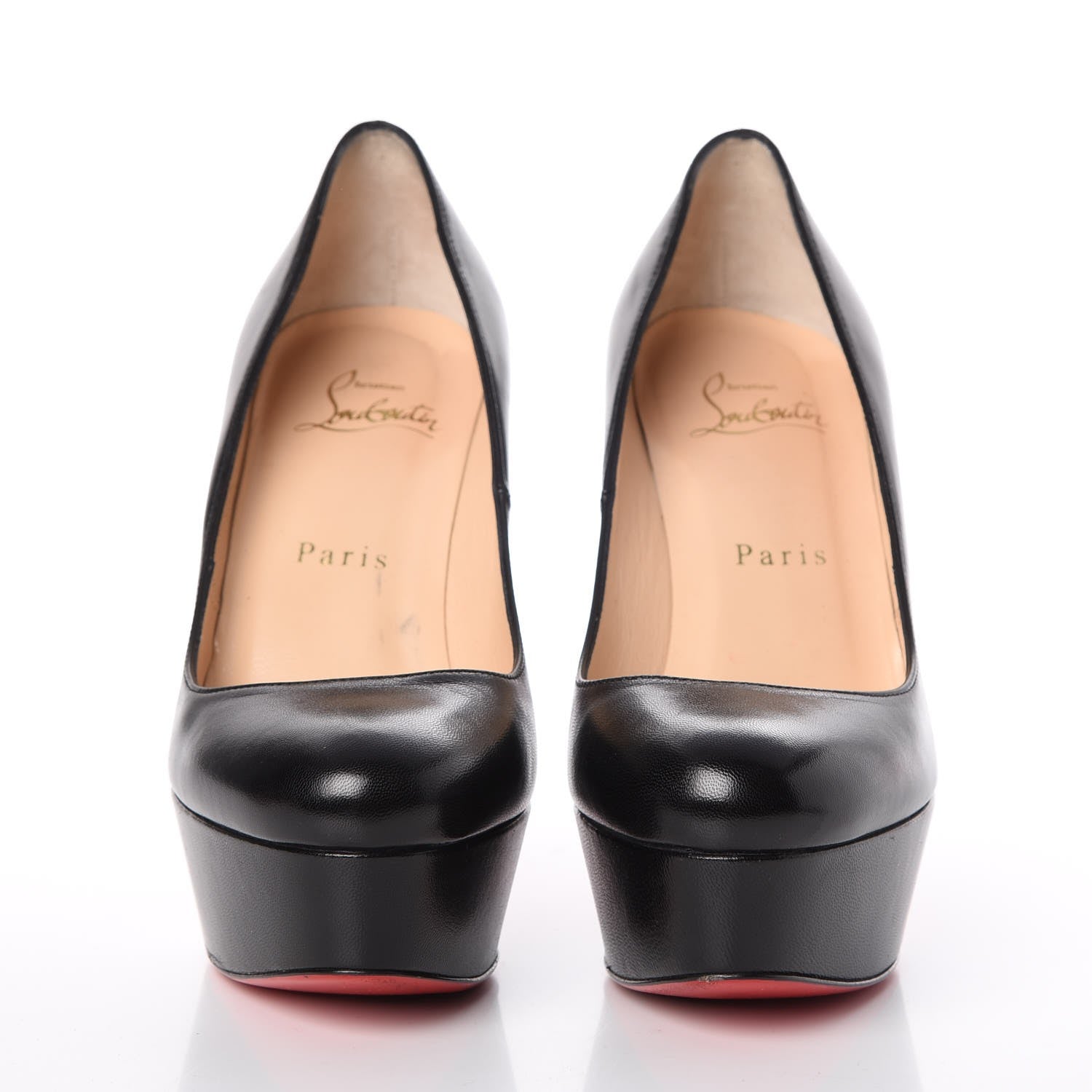 Christian Louboutin Kid Bianca 120 Pumps 35 Black 2 of 13