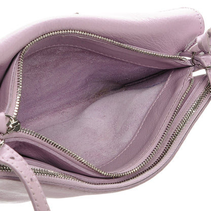 Balenciaga Calfskin Papier Mini Triple Crossbody Rose Orchid 6 of 9