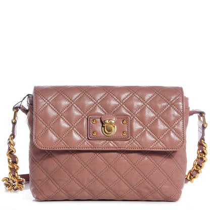 Marc Jacobs Lacquered Lambskin The Large Single Soft Lavender 1 of 8