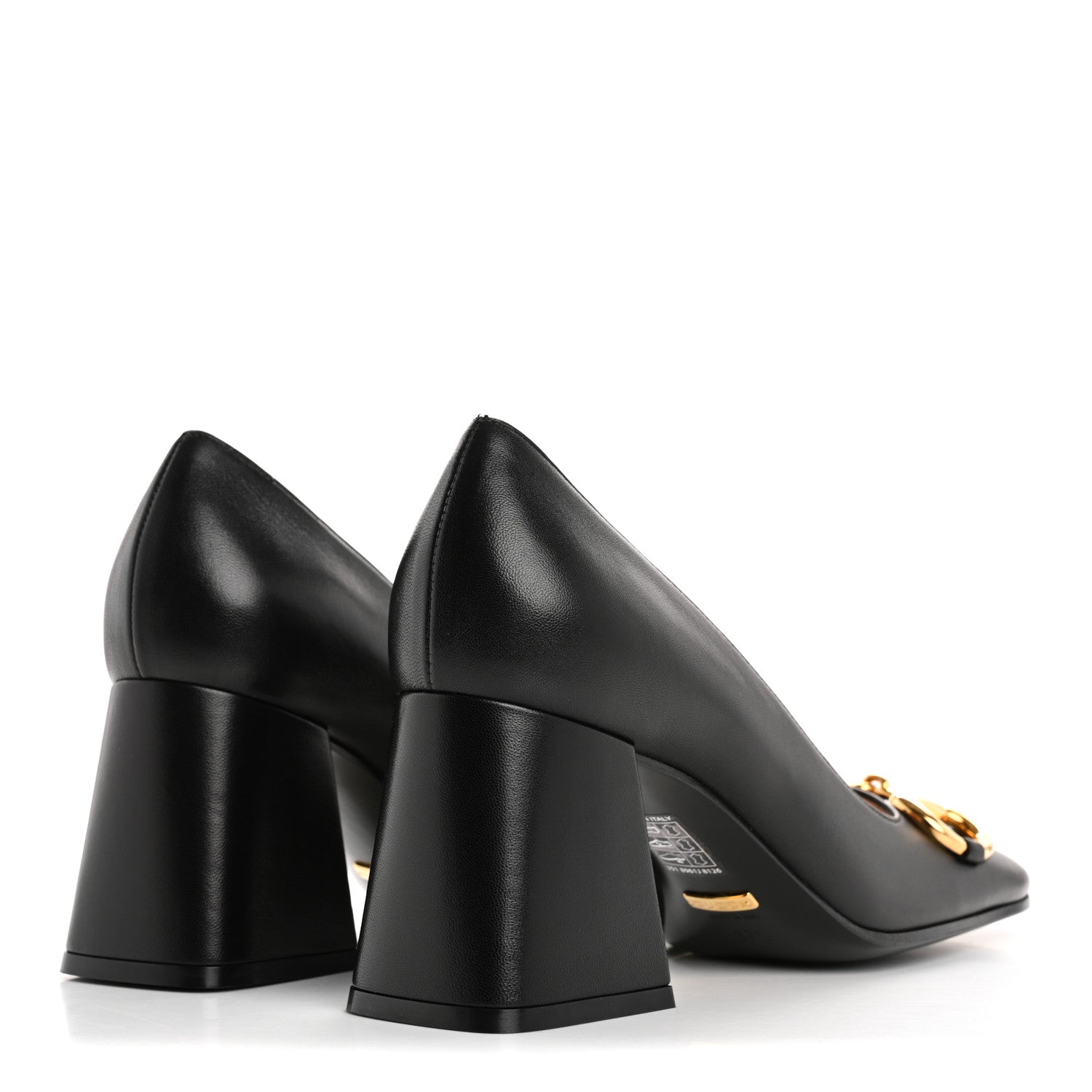 Gucci Malaga Kid Horsebit 75mm Pumps 37.5 Black 5 of 10