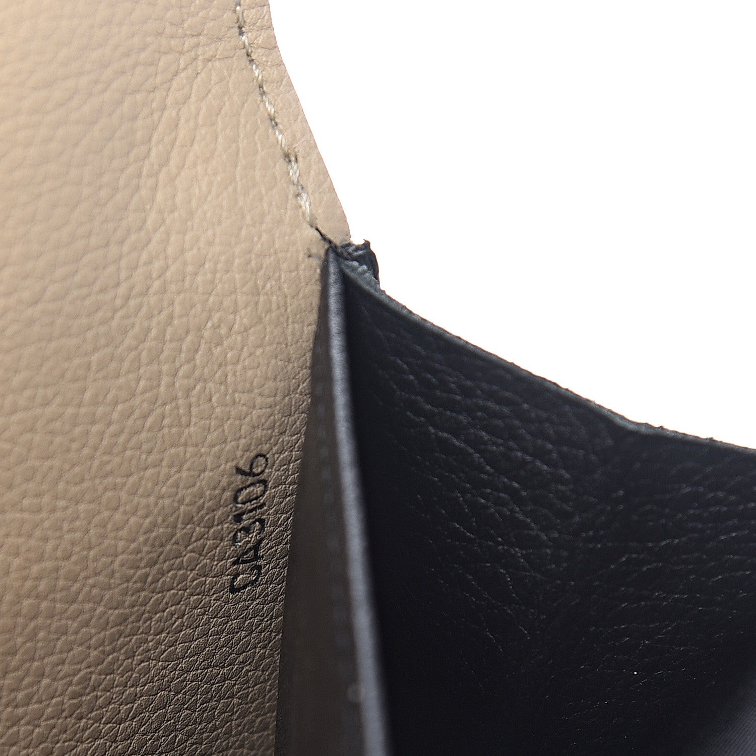 Louis Vuitton Calfskin Lockme II Wallet Vanille Black 7 of 14