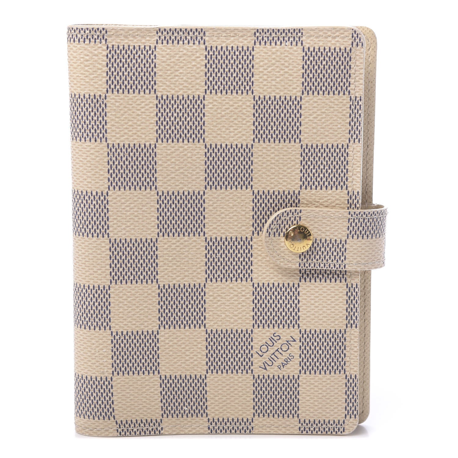 Louis Vuitton Damier Azur Small Ring Agenda Cover 1 of 6