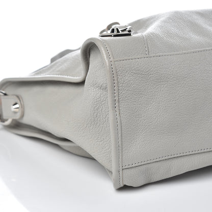 Balenciaga Chevre Silver Metallic Edge Hardware City Gris Glace 8 of 10