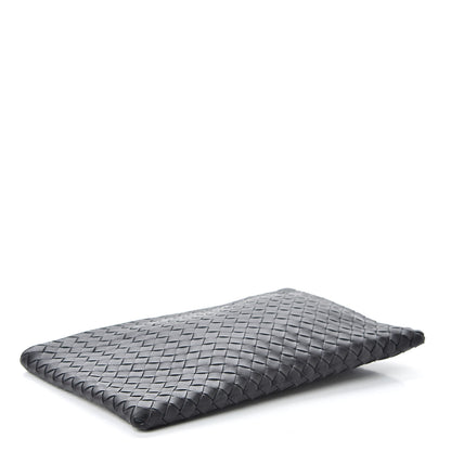 Bottega Veneta Nappa Intrecciato Medium Zip Pouch Black 4 of 7