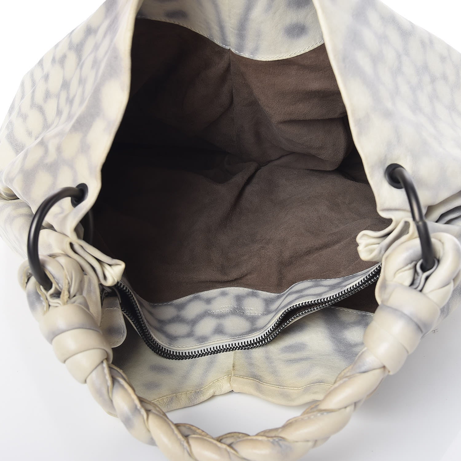 Bottega Veneta Intrecciato Nappa Aquilone Fortune Cookie Hobo White 6 of 12