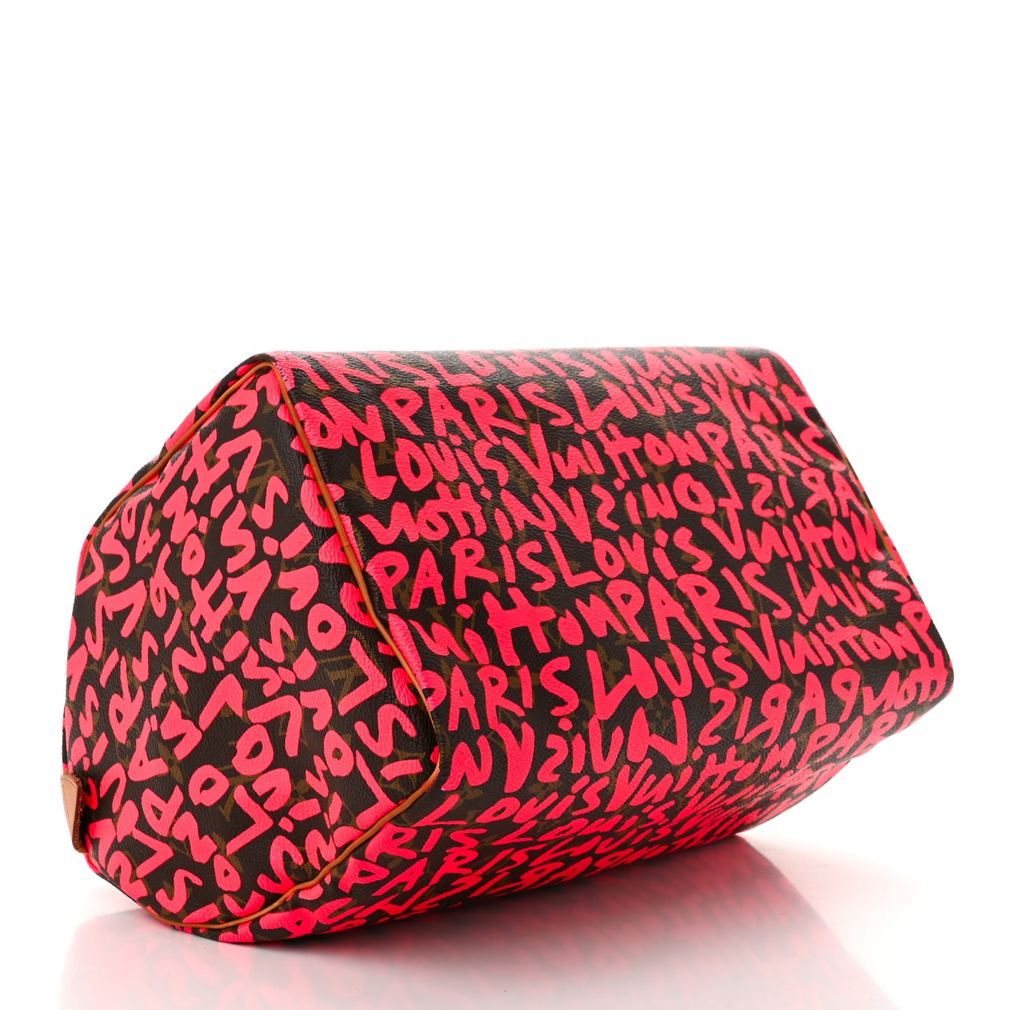 Monogram Graffiti Speedy 30 Fuchsia